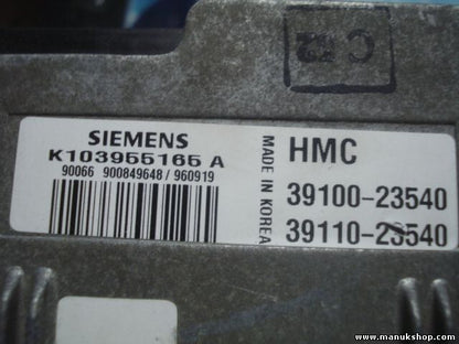 Motorsteuergerät Hyundai Coupe HMC L01 3910023540 3911023540 SIEMENS K103955165A