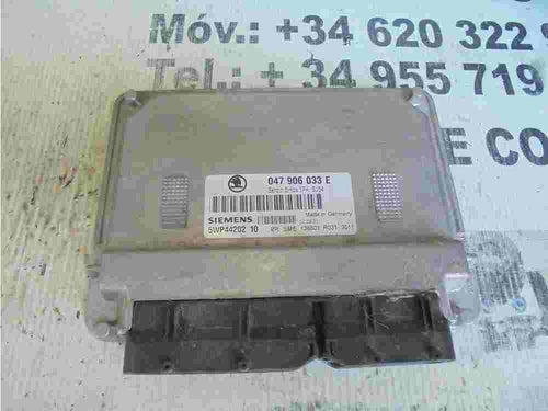 Motorsteuergerät  Skoda Fabia 047906033E 047 906 033 E SIEMENS 5WP4420210