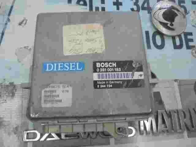 Motorsteuergerät BMW 5 E34 2244734  2245675 5E4 BOSCH 0281001183  28RTD281