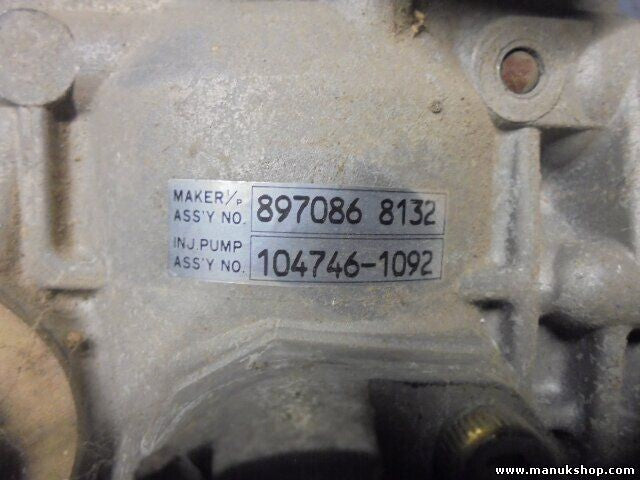 Dieselpumpe Einspritzpumpe Opel Monterey Isuzu Trooper 3.1 8970868132 1047461092