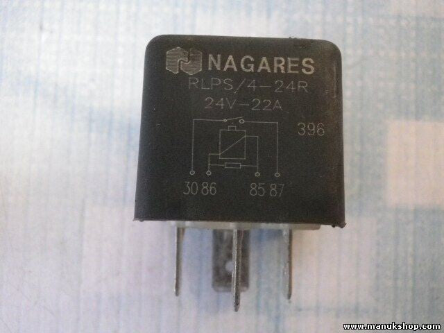 Relais NAGARES RLPS/4-24R RLPS424R 24V-22A 396