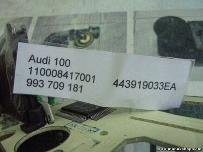 Diagramm des Tachometers  Audi 100 443919033EA 110008417001 110008417001