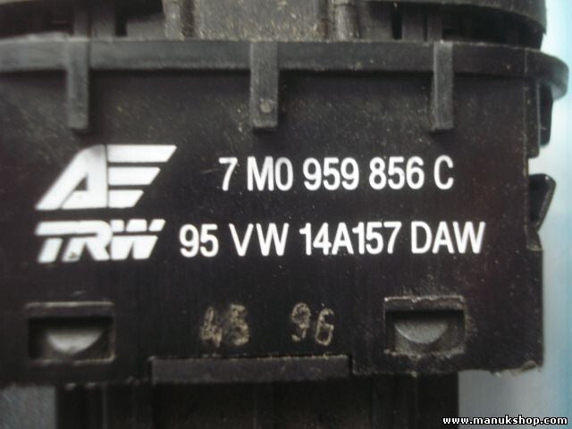 Fensterheber schalter Seat Alhambra 7M0959856C 95VW14A157DAW TRW 95VW14A157