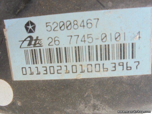 Bremskraftverstärker Jeep Grand Cherokee 4.0L 1983/10-1986/09 52008467 04762163