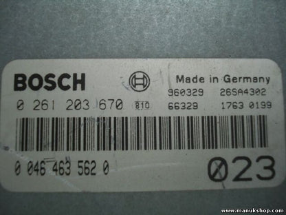 Steuergerät Lancia Kappa 00464635620 BOSCH 0261203670