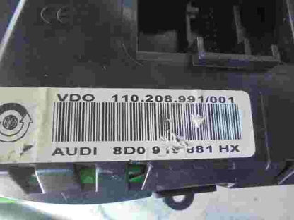 Kombiinstrument Tacho Audi A4 B5 8D0919881HX 8DO919881HX VDO 110208991001