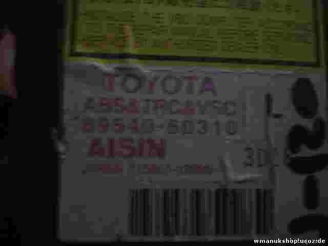 Steuergerät ABS Toyota Land Cruiser Prado Lexus GX470 8954060310 11581112090