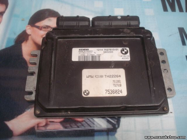 Motorsteuergerät BMW MINI COOPER SIEMENS S118012001N 1214 7527610-01 7536024