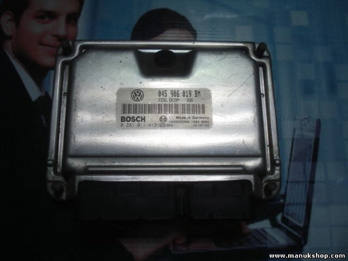 Motorsteuergerät Skoda Fabia VW Polo 045906019BM BOSCH 0281011412 1039S02900