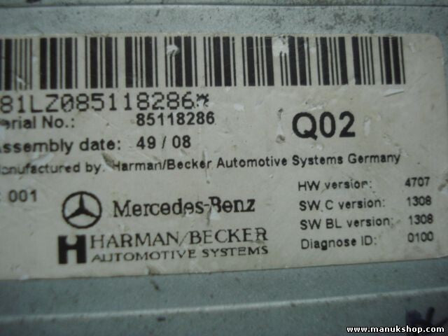 Steuergerät Interface Mercedes W251 R171 A2048708026 A1718270245 A2044421007