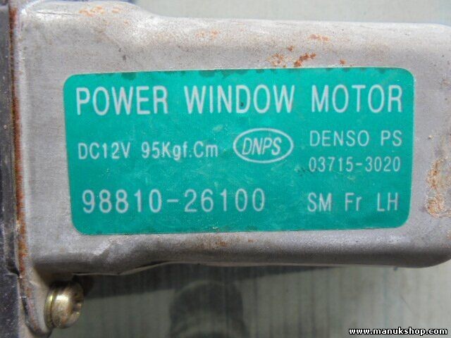 Fensterheber motor vorne links Hyundai Santa 9881026100 98810-26100 037153020