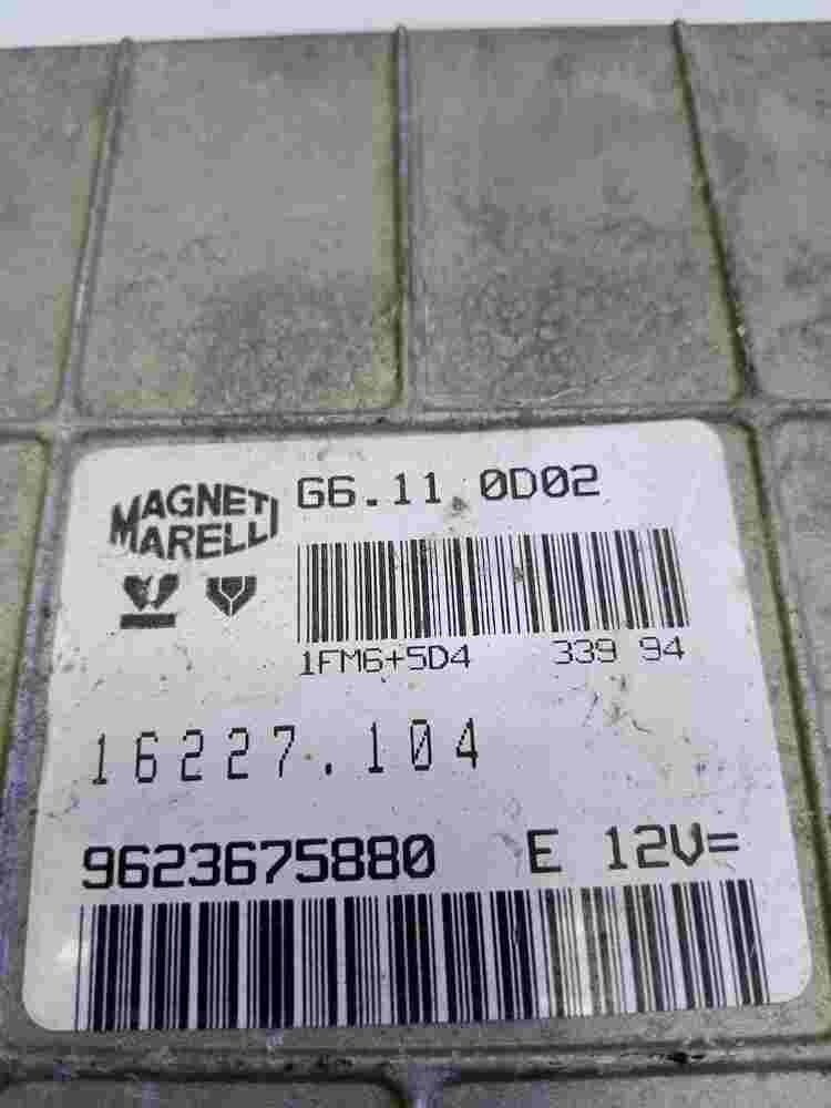 Motorsteuergerät Peugeot 106 9623675880 9623675880E G6110D02 G6.11 0D02 16227104