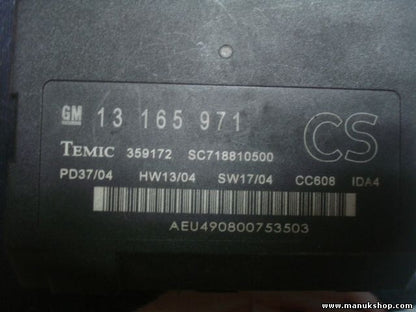 Komfortsteuergerät Opel Vectra C Signum 13165971 TEMIC 359172 SC718810500