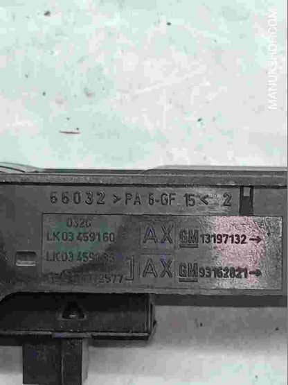 Fensterheber schalter Opel Astra H Zafira  13197132 13197132AX 93162821 03459160