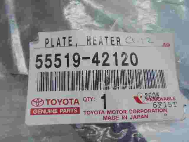 Heizungsbedienteil Klimabedienteil /Toyota RAV4 5551942120 55519-42120
