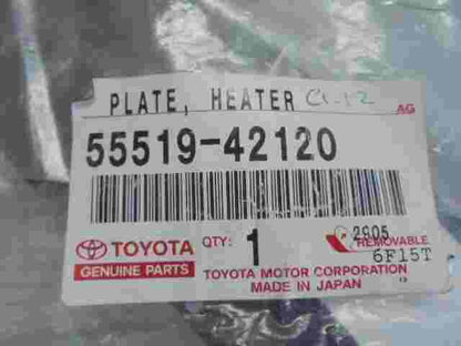 Heizungsbedienteil Klimabedienteil /Toyota RAV4 5551942120 55519-42120