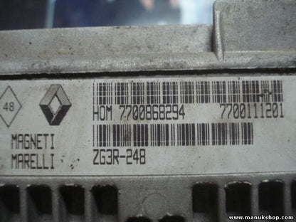 Motorsteuergerät Renault 7700111201 7700868294 7700111203 ZG3R-248 16319184