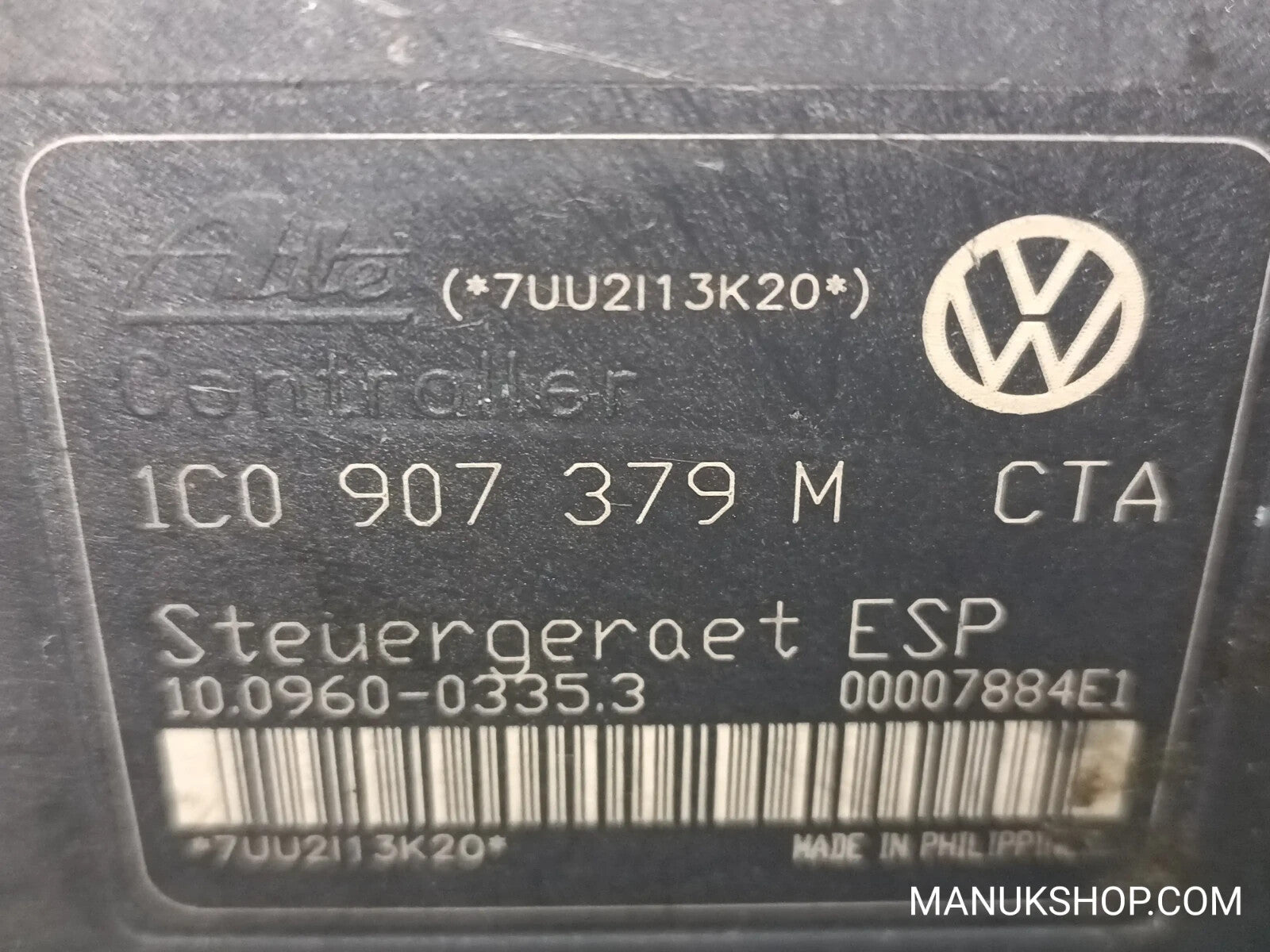 ABS Hydraulikblock VW Volkswagen 1C0907379M 1C0 907 379 M 10096003353 1J0614517J