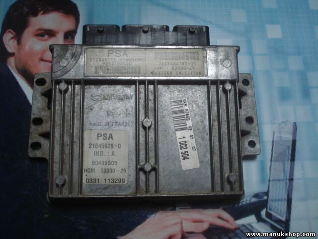 Motorsteuergerät Citroen Xsara SAGEM PSA 9643782680 9638484780-05