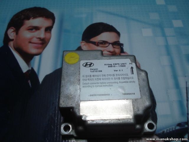 Airbagsensor Airbagsteuergerät Hyundai Matrix VER 2.1 9591017600 95910-17600