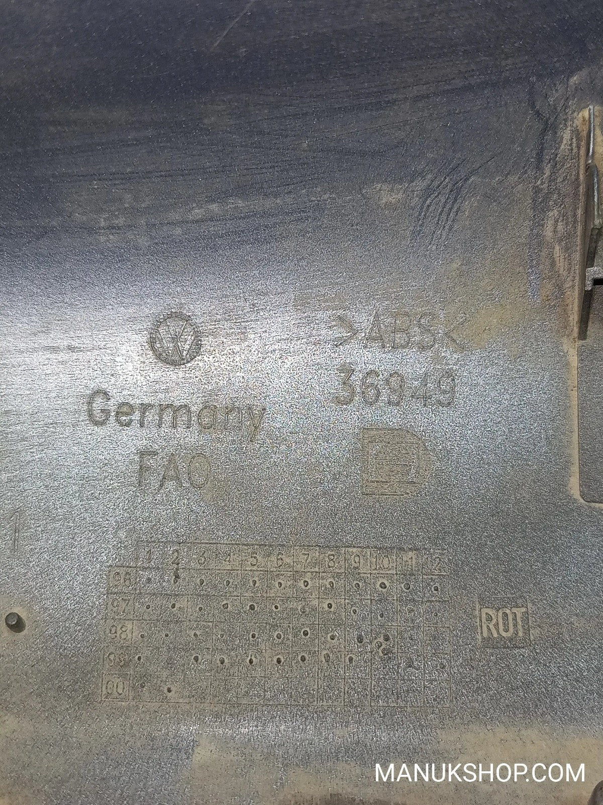 Außenspiegel abdeckung Außen VW Volkswagen Passat Seat Toledo ABS ROT 36949