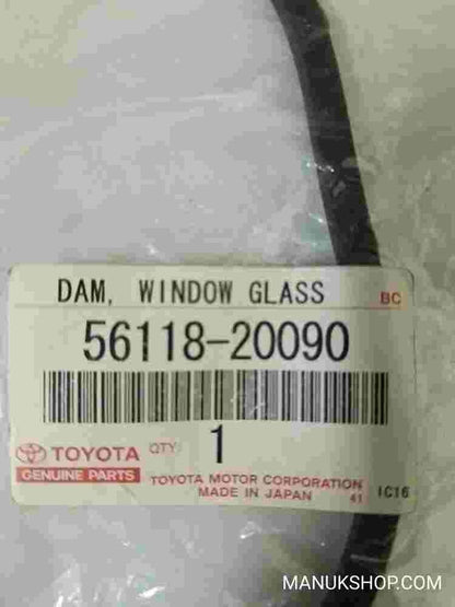 Dam Window Glass Toyota Avensis 5611820090 56118-20090