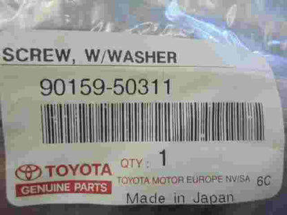 Screw W/ Washer Toyota Lexus Auris  Camry Corolla Land Cruiser 9015950311 .