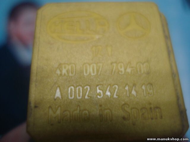 Relais Mercedes-Benz W210 A0025421419 A 002 542 14 19 4RD00779400 4RD 007 794 00