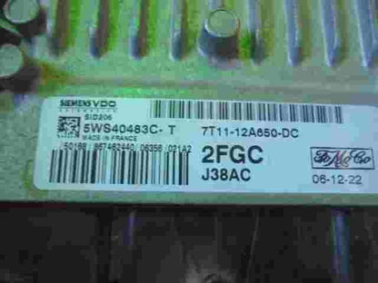 Motorsteuergerät Ford Transit 7T1112A650DC SIEMENS VDO SID206 5WS40483CT