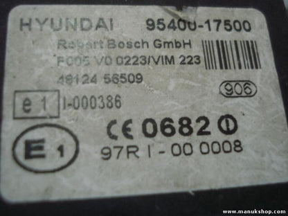 Steuergerät Wegfahrsperre Alarmmodul Hyundai Matrix 95400-17500 9540017500 0682