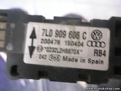 Airbagsensor Airbagsteuergerät VW Touareg 7L 5.0 V10 TDI 7L0909606C 200476150404