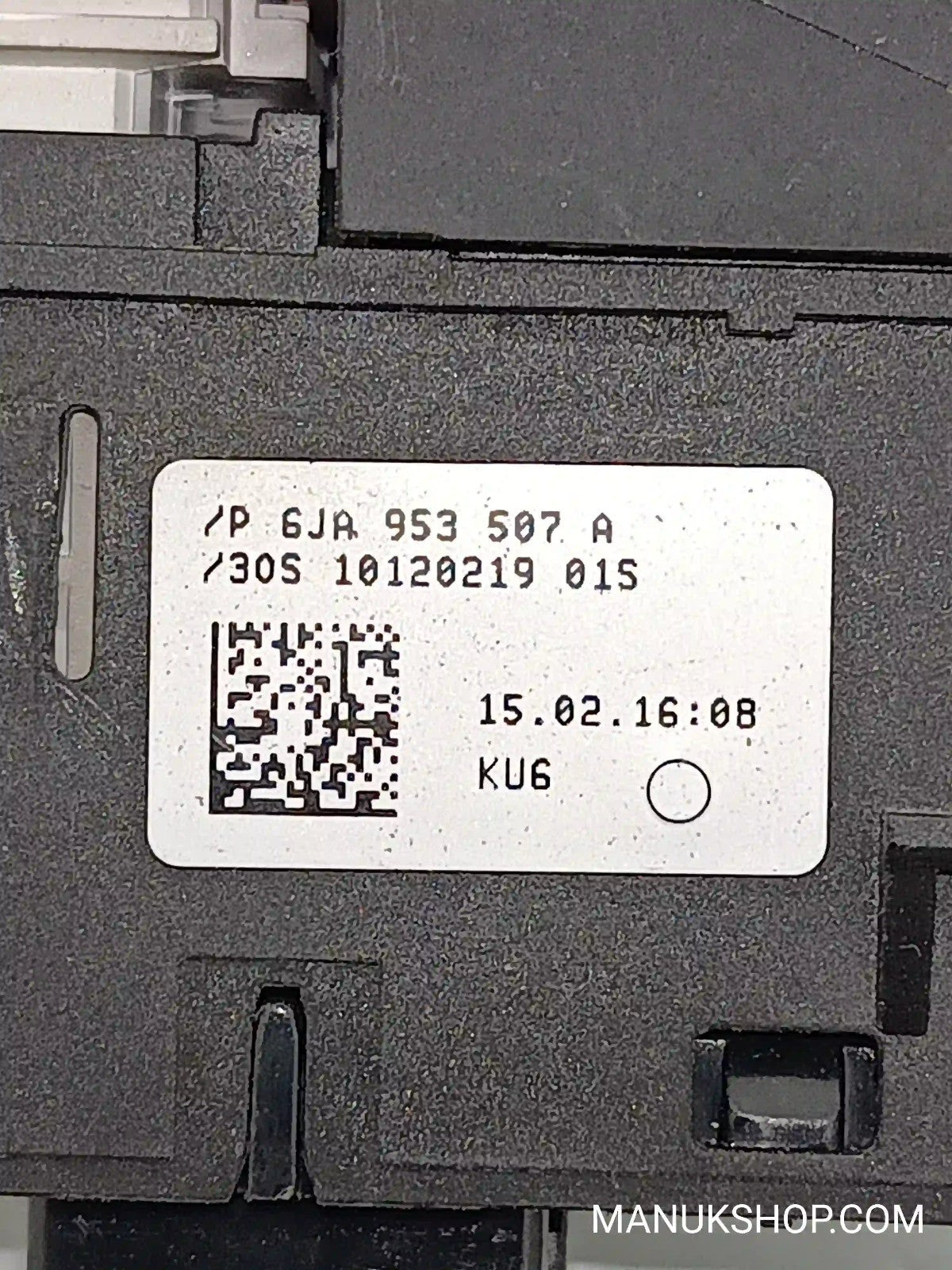 Warnblinkschalter Seat Toledo IV P 6JA953507A 6JA 953 507 A 30S 10120219 015
