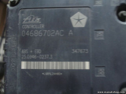 ABS Hydraulikblock Chrysler Voyager P04721427AI 04721427AI 25020408644