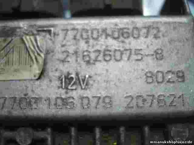 Motorsteuergerät Renault Laguna 1 9 TD 7700106079 7700106072 SAGEM 21626075-8