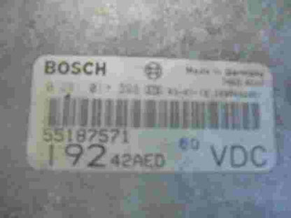 Motorsteuergerät Fiat Stilo 1.9JTD VDC 55187571 BOSCH 0281011398 19242AED