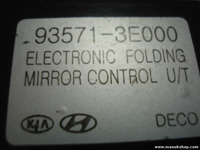 Steuergerät anklappbare Spiegel Kia Sorento DECO 935713E000 93571-3E000