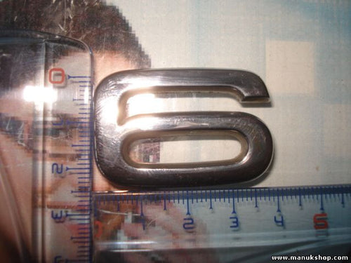 Emblem Logo Audi 6 4 cm