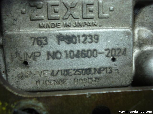 Dieselpumpe Einspritzpumpe Nissan Almera (N15) 167002J610 1047002024 1046002024