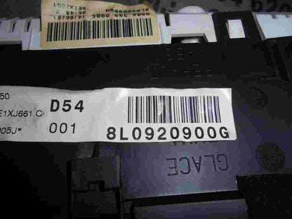 Kombiinstrument Tacho Automatik Audi A3 Automatic 8L0920900G 8LO920900G
