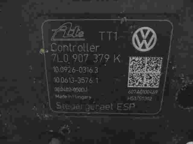 Steuergerät ABS VW Touareg 7L0907379K ATE 10092603163 10061335761 000402050D1