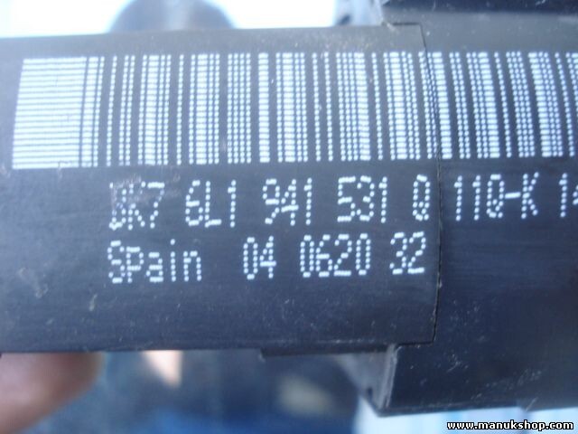 Lichtschalter Seat Ibiza 6L1941531Q 6L1 941 531 Q 04062032