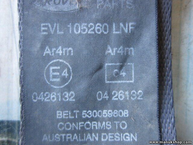 Sicherheitsgurt Gurt Land Rover Freelander EVL105260LNF EVL 105260 E4 0426132