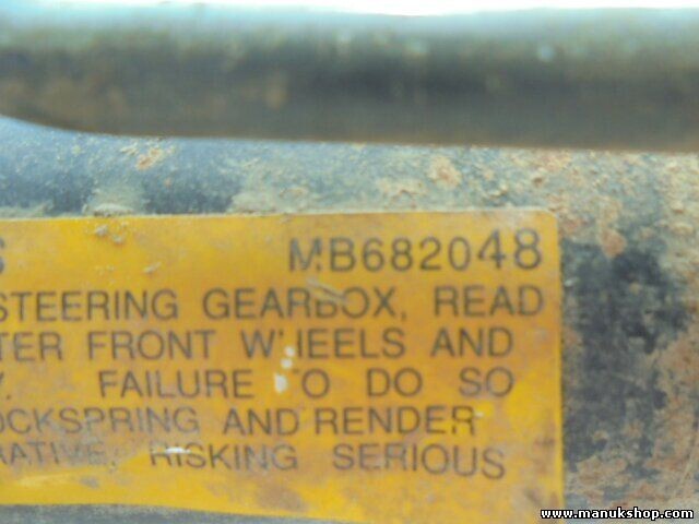 Lenkgetriebe Mitsubishi Pajero Pinin H6_W, H7_W 1.8 GDI 120 PS MB682048 9727356