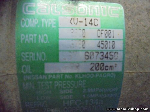 Klimakompressor Nissan Terrano Ford Maverick 5060213930 926000F001 0A72045010