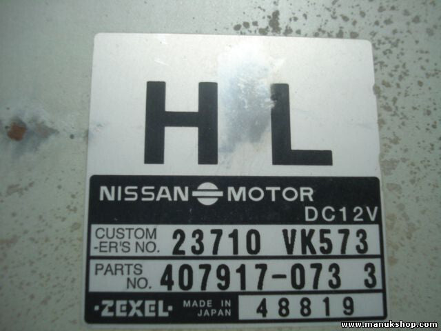 Motorsteuergerät Nissan Navara D22 PICK UP KING CAB 23710VK573 4079170733 48416