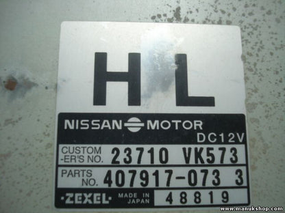 Motorsteuergerät Nissan Navara D22 PICK UP KING CAB 23710VK573 4079170733 48416