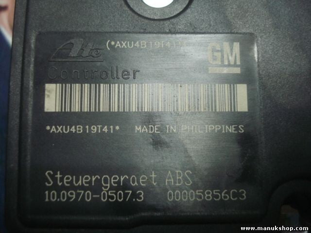 Hydraulikblock Opel Astra Zafira 24447833GN 24447833 ATE 10020700204 10097005073