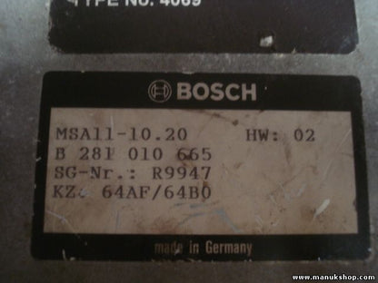Motorsteuergerät Range Rover 2.5TDS MSB101290 BOSCH 0281001272 2245332 2 245 332