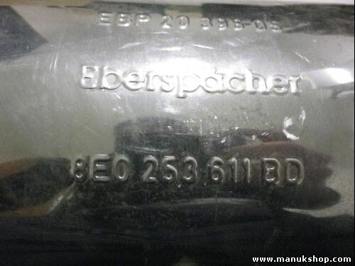 Endschalldaempfer VW Volkswagen 8E0253611BD 8EO253611BD 3B0253609AK
