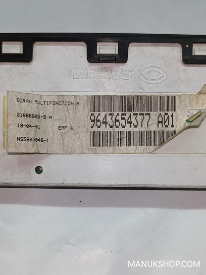 Bordcomputer Citroen Xsara 9643654377 A01 9643654377A01 216666059A 21666605-9 A
